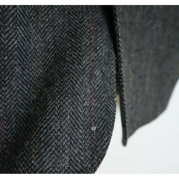 VINTAGE MEN'S GRAY WOOL BLAZER SPORT COAT - JOHN G. CRAIGMILES - SIZE 42R - Picture 2 of 4